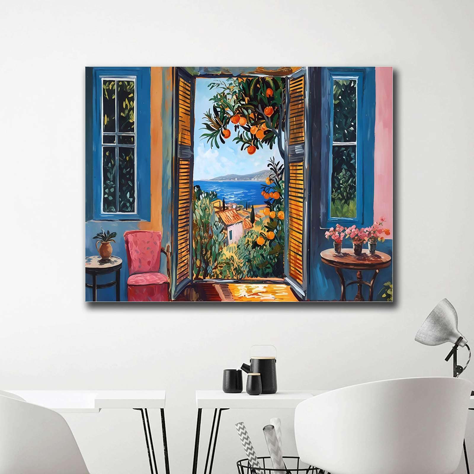 Amazon.com: HSHYXARTYX Printed Canvas Painting Wall Art Open